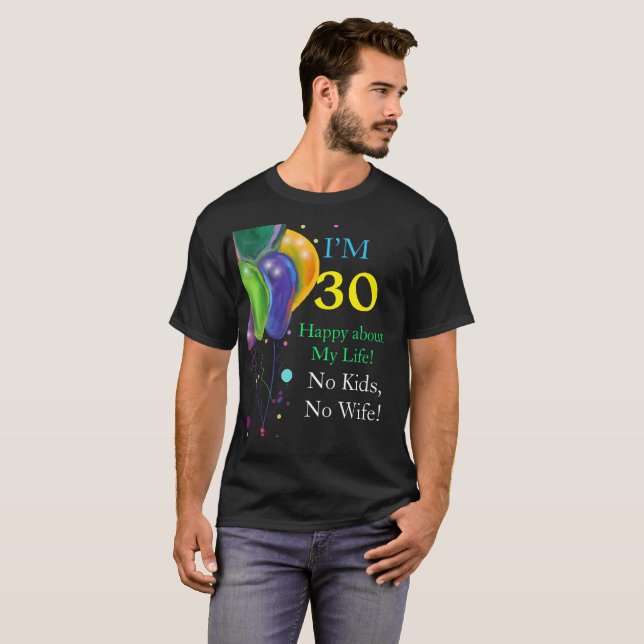 T-shirt 30e anniversaire  (Devant entier)