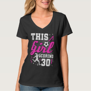 T-shirt 30e anniversaire Cette fille qui marque 30 ans de 