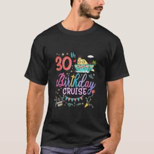 T-shirt 30e anniversaire Croisière 30 ans Anniversaire Cro
