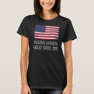 T-shirt 30e anniversaire de la grandeur de l'Amérique depu