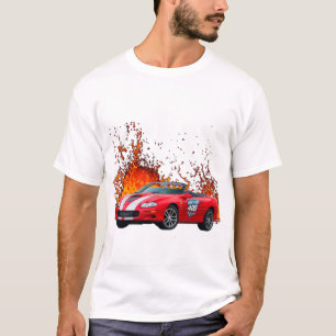 T-shirt 30e anniversaire de la voiture de course Chevy Cam