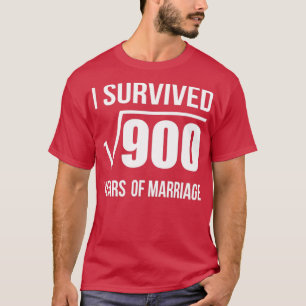 T-shirt 30e anniversaire de mariage Cadeau Mariage 30 ans