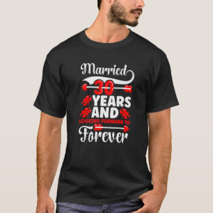 T-shirt 30E Anniversaire Du Mariage Idées Deux Anniversair