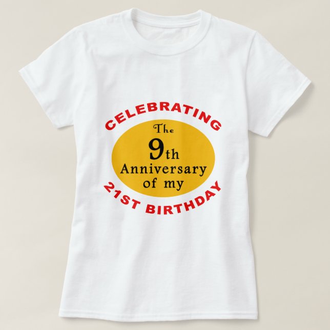 T-shirt 30e anniversaire Gag Cadeaux (Design devant)