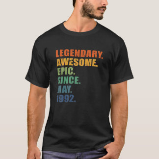 T-shirt 30E Anniversaire, Mai 1992, Hommes