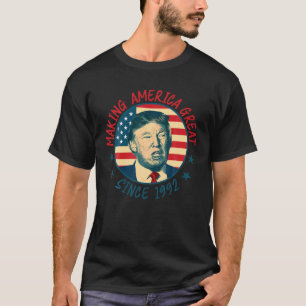 T-shirt 30E Anniversaire Pour Une Grande Amérique Depuis