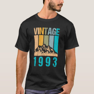 T-shirt 30e anniversaire u2013 1993 Montagnes Vintages Ran
