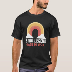 T-shirt 30e Anniversaire u2013 Légende Rétro Fait En 1993