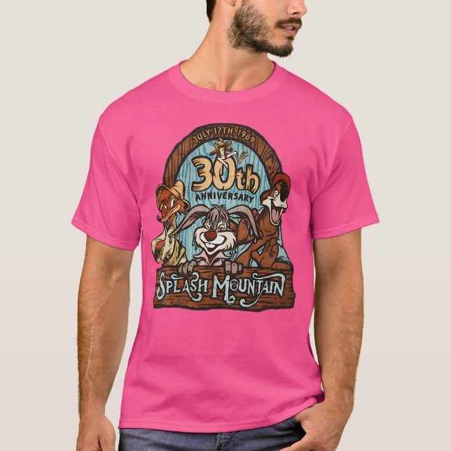 T-shirt 30E Anniversaire Vintage Splash.Montagne - (Devant)