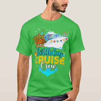 T-shirt 30e équipage de croisière