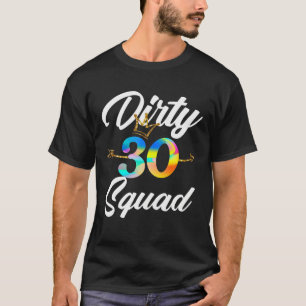 T-shirt 30E Escadron D'Anniversaire Dirty Avec Flèche