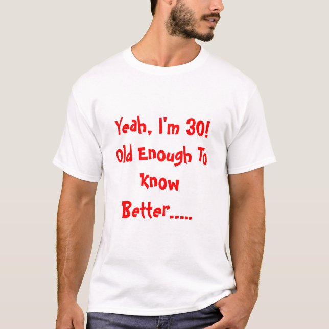 T-shirt 30ème Anniversaire (Devant)