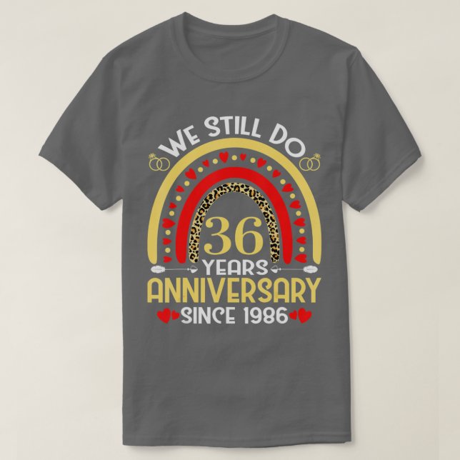 T-shirt 30ème anniversaire de Mariage Nous faisons encore  (Design devant)