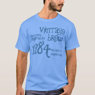 T-shirt 30ème Denim vintage de bleu de Brew du cadeau