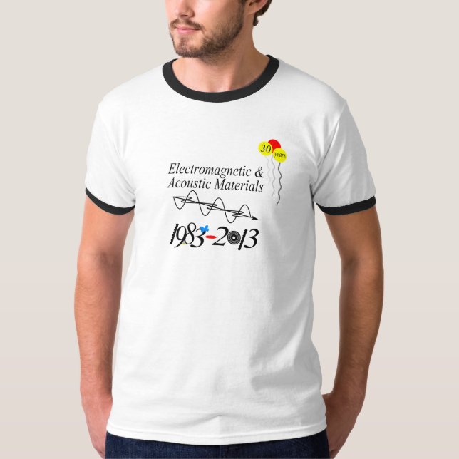 T-shirt 30ème Logo d'anniversaire (Devant)