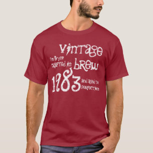 T-shirt 30ème Vin rouge G214 de Brew vintage du cadeau