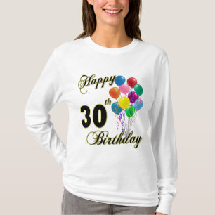 T-shirt 30èmes cadeaux d'anniversaire et habillement