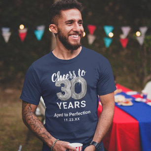 T-shirt 30th Birthday Age to Perfection