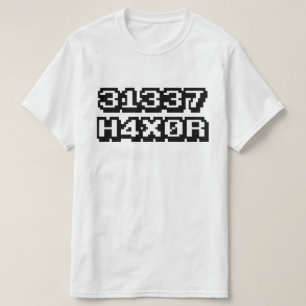 T-SHIRT 31337 H4X0R