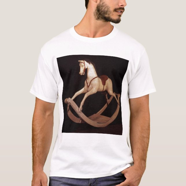 T-shirt 31 : Cheval de basculage, l'anglais, 1840 (Devant)