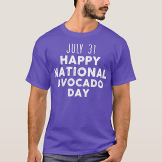T-shirt 31 juillet Bonne journée nationale d'avocat