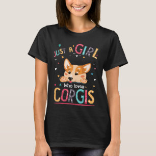 T-shirt 31 Juste Une Fille Qui Aime Le Corgi