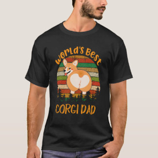 T-shirt 31 Meilleur papa Corgi du monde Corgi