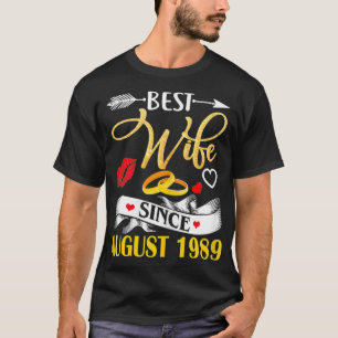T-shirt 31e anniversaire de Mariage féminin : Meilleure fe