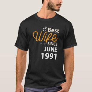 T-shirt 31e anniversaire du Mariage Meilleure femme depuis