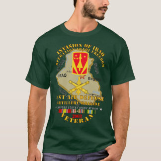 T-shirt 31e Artillerie de défense aérienne Bde OIF Invasio