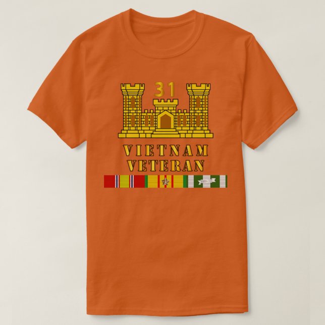 T-shirt 31e Bataillon du génie ENG Branche de l'ENG Vietna (Design devant)