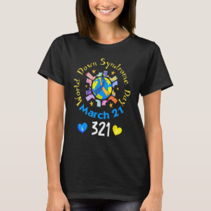 T-shirt 321 Journée mondiale de sensibilisation au syndrom