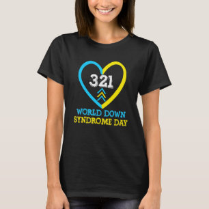 T-shirt 321 Journée mondiale de sensibilisation au syndrom