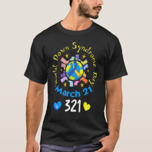 T-shirt 321 Journée mondiale de sensibilisation au syndrom
