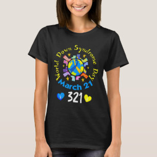 T-shirt 321 Journée mondiale de sensibilisation au syndrom