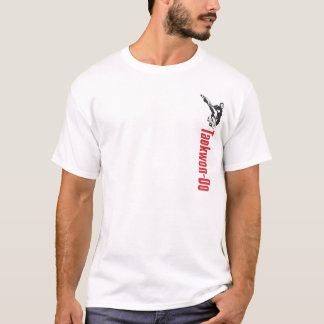 T-shirt 328 chemise avant et arrière du Taekwondo