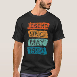 T-shirt 32 ans de légende depuis mai 1990 32e anniversaire