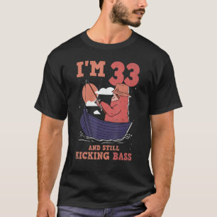 T-shirt 32 Ans Et Encore Kicking Bass, 32ème Anniversaire