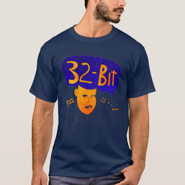 T-shirt 32 bits Next Gen (Devant)