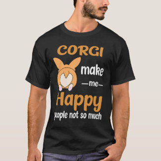 T-shirt 32 Corgi Me Rendent Heureux