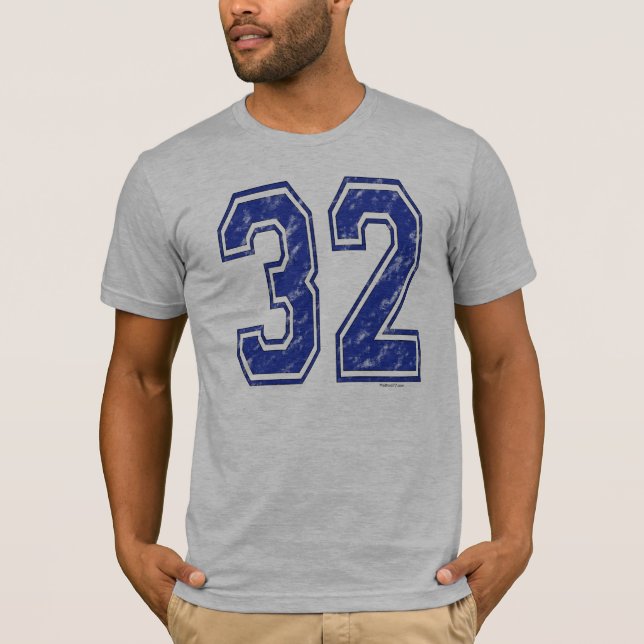 T-shirt 32 coutume Jersey (Devant)