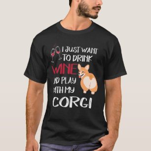 T-shirt 32 Je Veux Juste Boire Du Vin