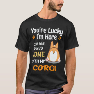 T-shirt 32 Vous êtes un Corgi chanceux