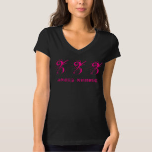 T-shirt 333 (NUMÉRO ANGEL) Synchronicité, rose -