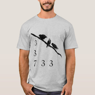 T-shirt 337 oiseaux sur un fil
