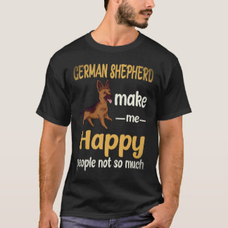 T-shirt 33 Berger Allemand Me Rendent Heureux Les Gens Pas
