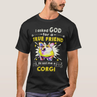 T-shirt 33 Il m'a envoyé un Corgi