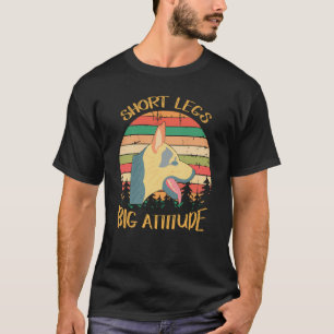 T-shirt 33 Pattes Courtes Grande Attitude Mignon Berger Al