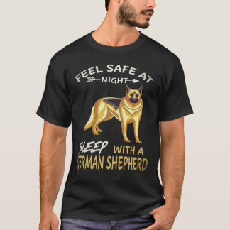 T-shirt 33 Se sentir en sécurité la nuit en dormant avec u