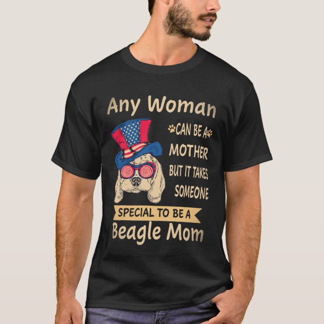 T-shirt 33 Spécial pour être une maman Beagle Beagle (Devant)